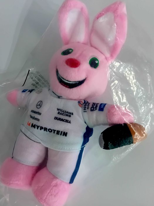 Formuła 1 Oficjalna Maskotka - Williams Racing - Króliczek Duracell F1
