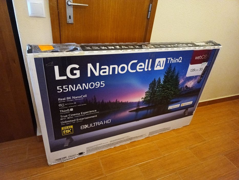 TV LG 8K 55 Polegadas