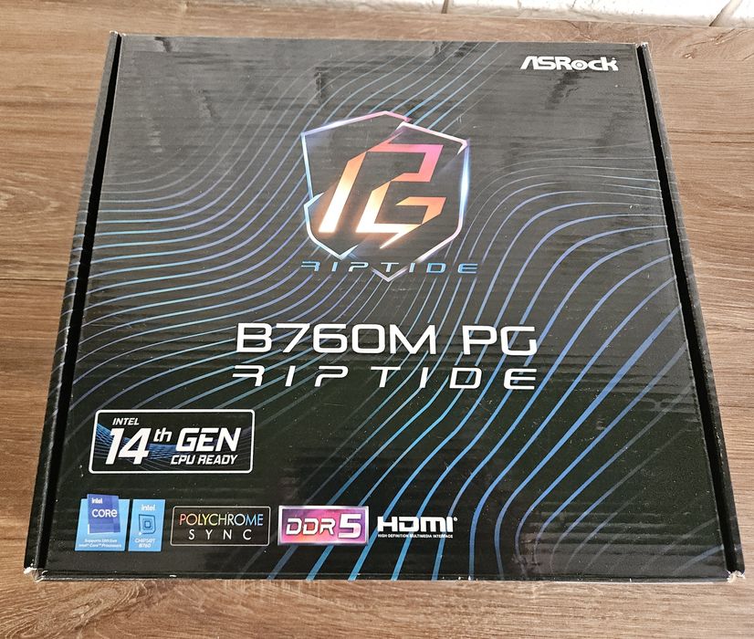 Материнка Asrock b760m PG Riptide