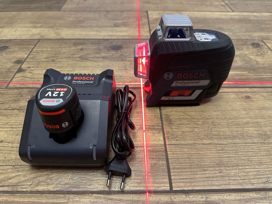 Samopoziomujący laser 3-płaszczyznowy GLL 3-80 C BOSCH Professional