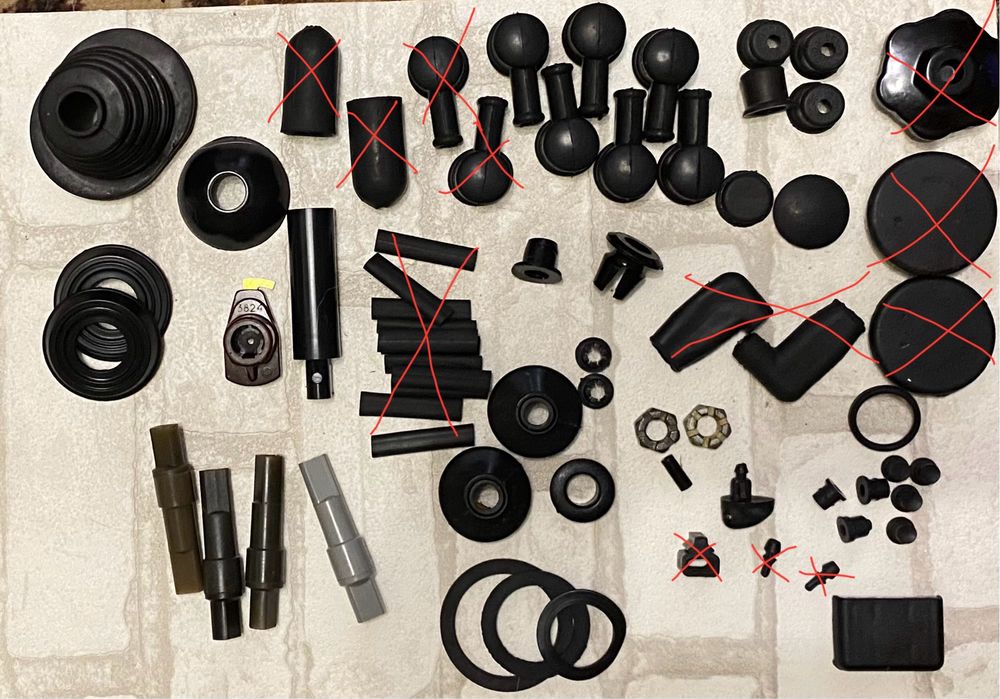 Трос ручного гальма короткий Таврия и другие детали