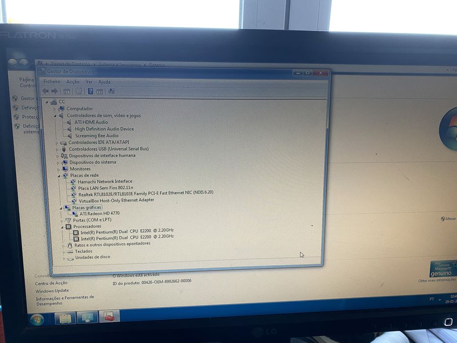 Torre gaming windows 7 leva outro de oferta