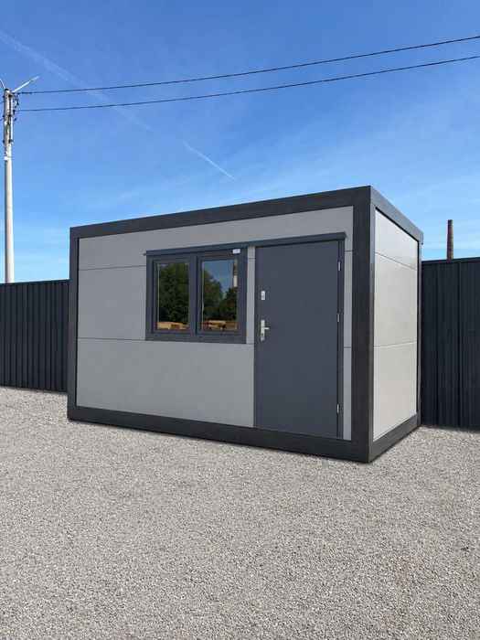 Kontener Pawilon 4x2,5 płyta PIR 120mm Pawilon Sanitarny Kontener Toaleta WC Kontener Mobilny Całoroczny PRODUCENT