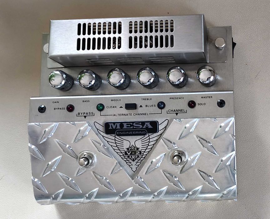 Mesa Boogie V-Twin V-2 Tube Preamp Pedal Version 2, Lampy MESA !!!