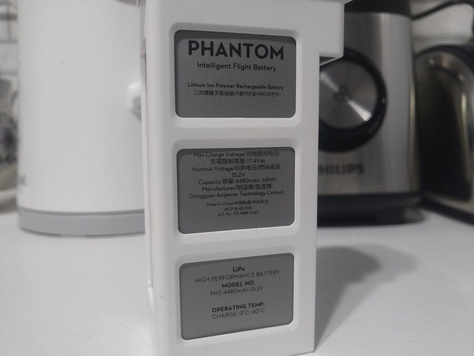 Интеллектуальная батарея для дрона Phantom 3.(Оригинал)