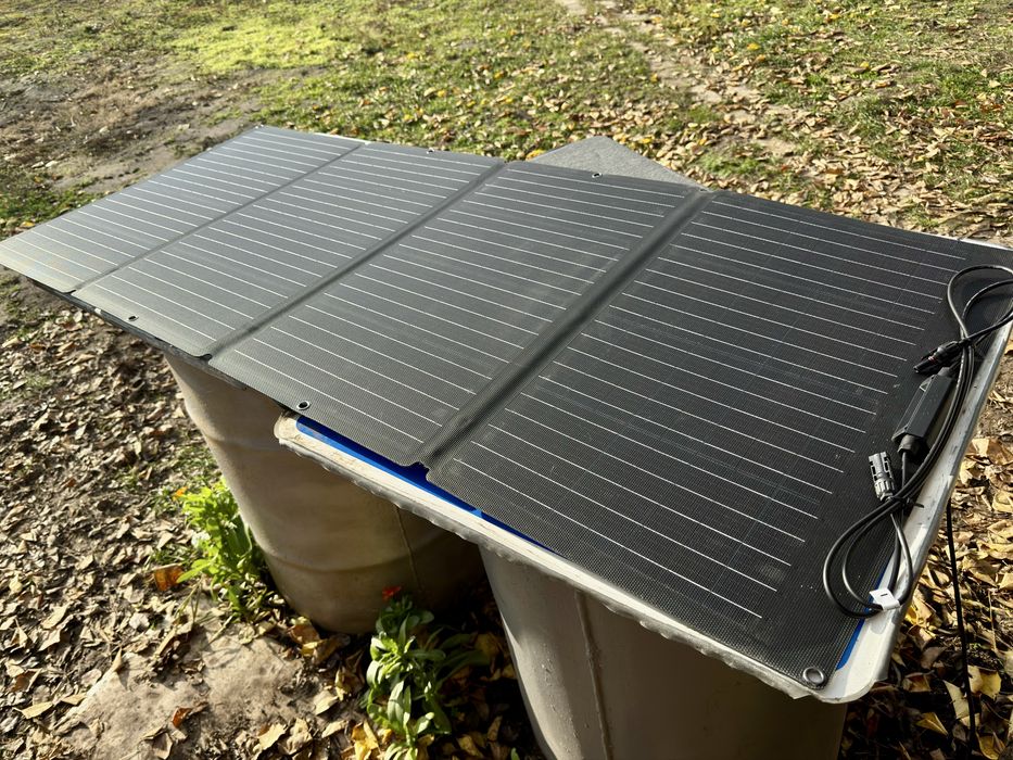 Сонячна панель EcoFlow 160W з кабелем mc4 - xt60i