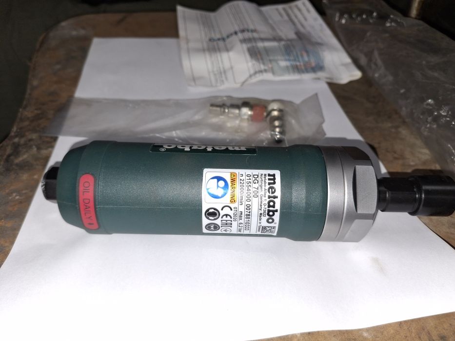 Пневматична прямошліфувальна машина Metabo DG 700