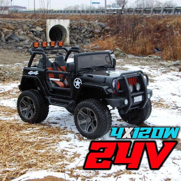 Samochodzik JEEP dla dzieci WXE-1688 na akumulator 24V