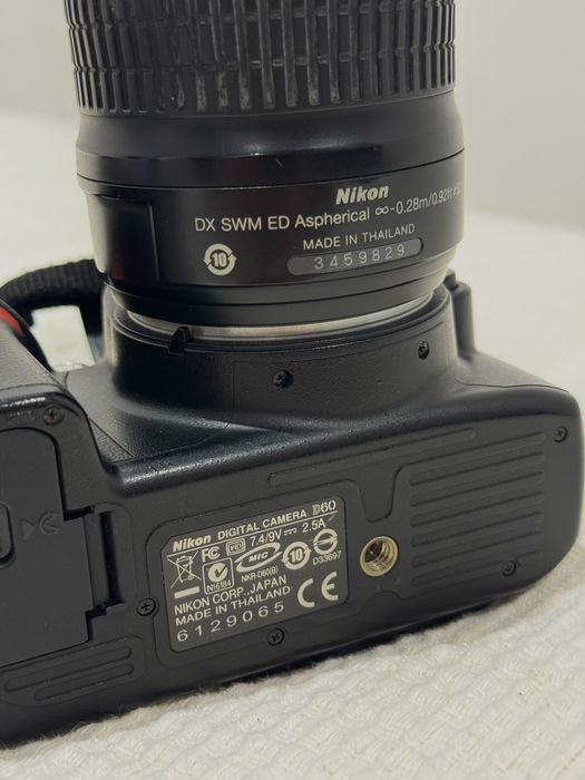 nikon d60 + lente 18-55