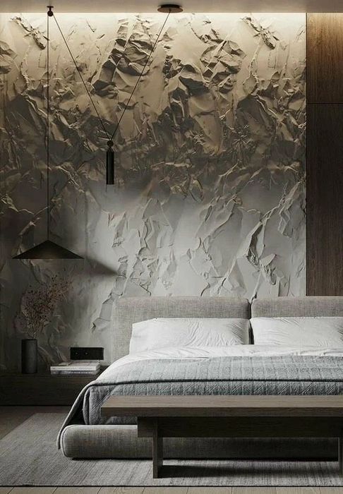 Гипсовая  3d панель"Скала"