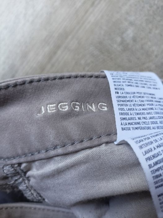 Spodnie jegginsy szare american eagle XS s