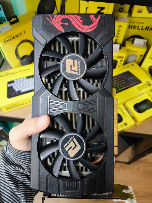 Відеокарта Radeon Powercolor RX 570 4GB Red Dragon