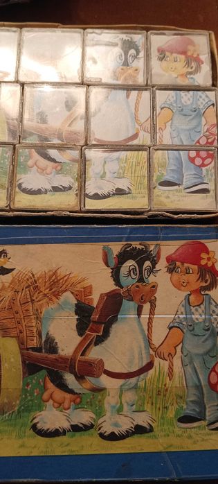 jogo de cubos antigo