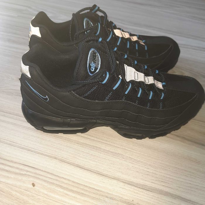 Nike air max 95 black/university blue, rozmiar 43.