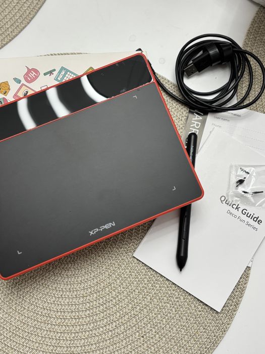 Графічний планшет Deco Fun S червоний