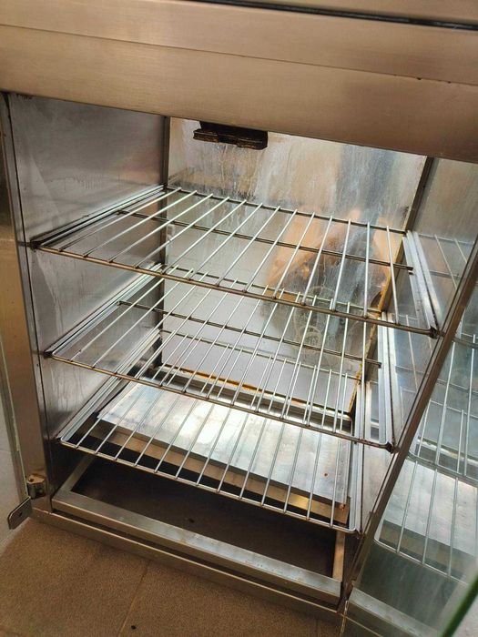 Апарат для курей гриль з тепловою вітриною