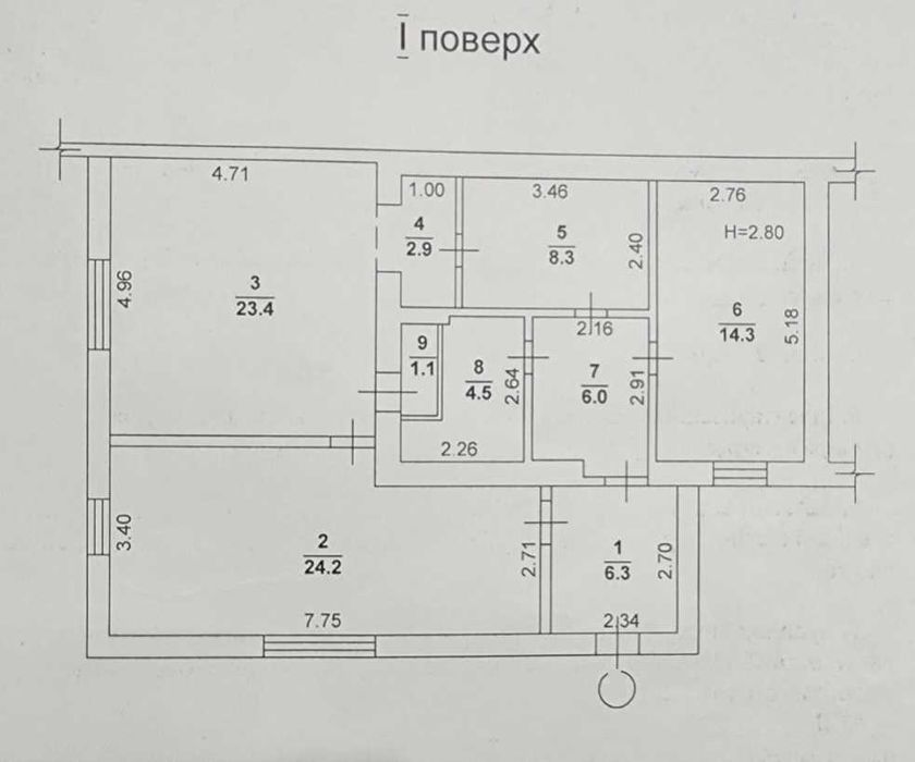 3-rooms apartment apartment by the address st. Sportivnaya (area 96 m²) - Atlanta.ua - photo 12
