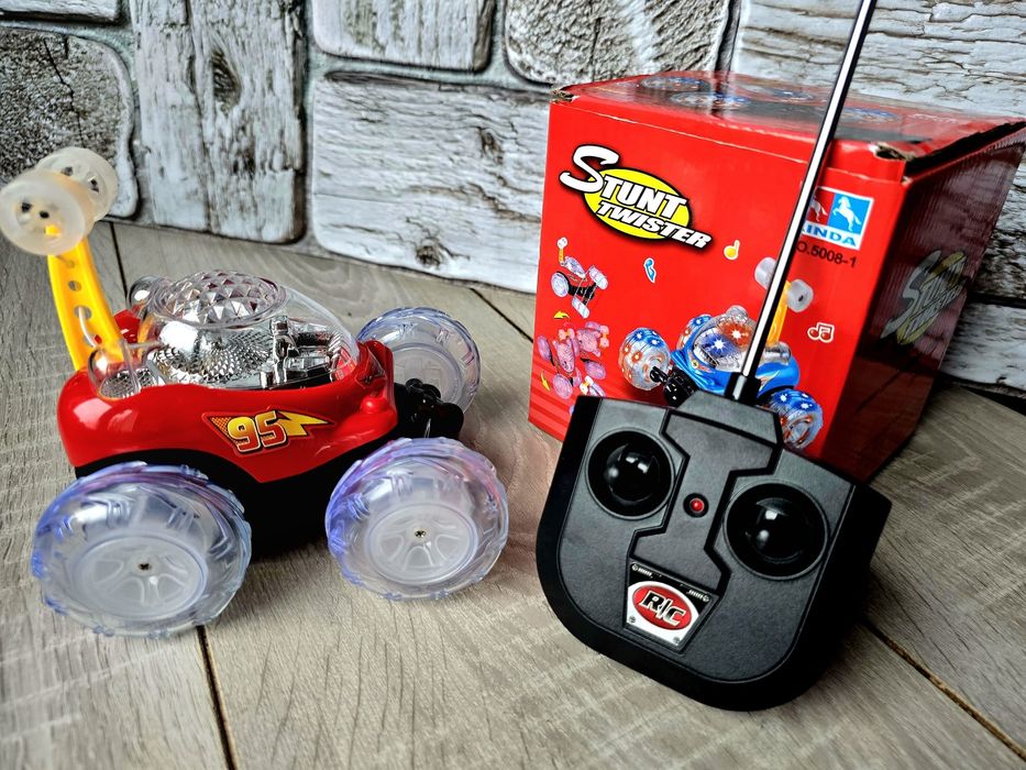 Wyprzedaż!! Autko wyczynowe Stunt na pilota nowe zdalnie sterowane