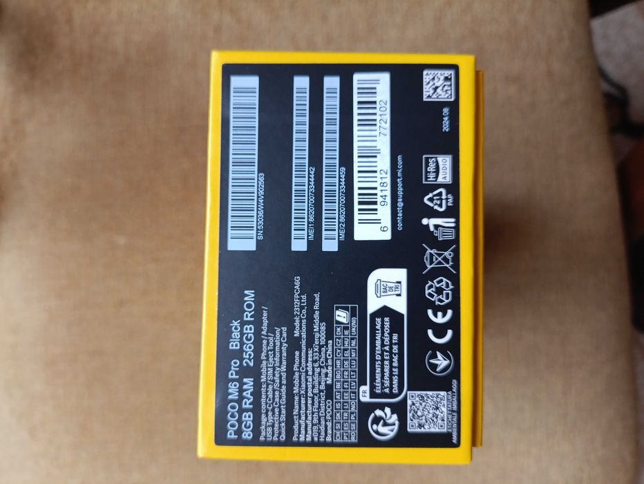 POCO M6 Pro 8/256GB Black 4G