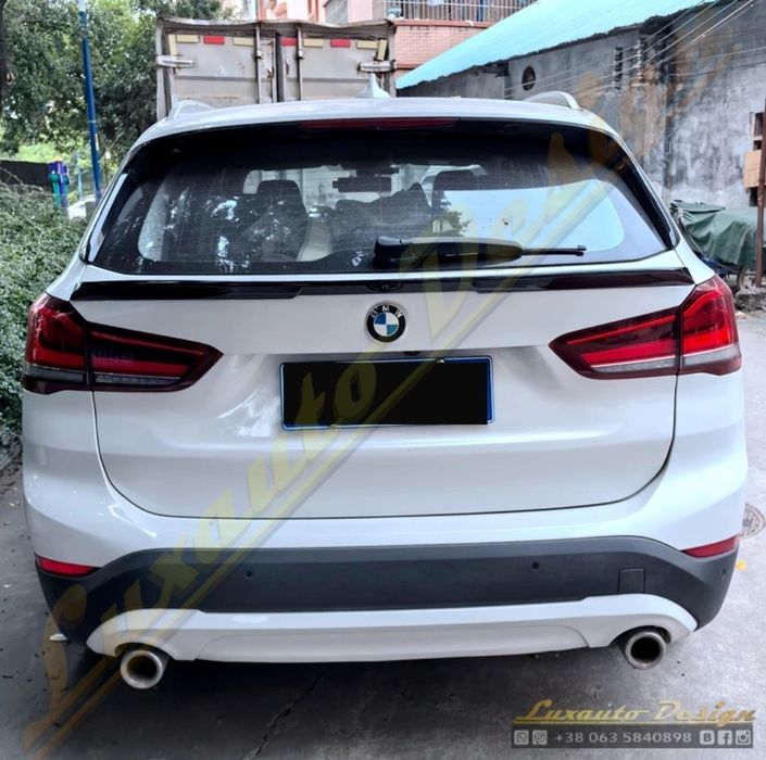 Спойлер для BMW X1 F48 лезвие дактейл накладка