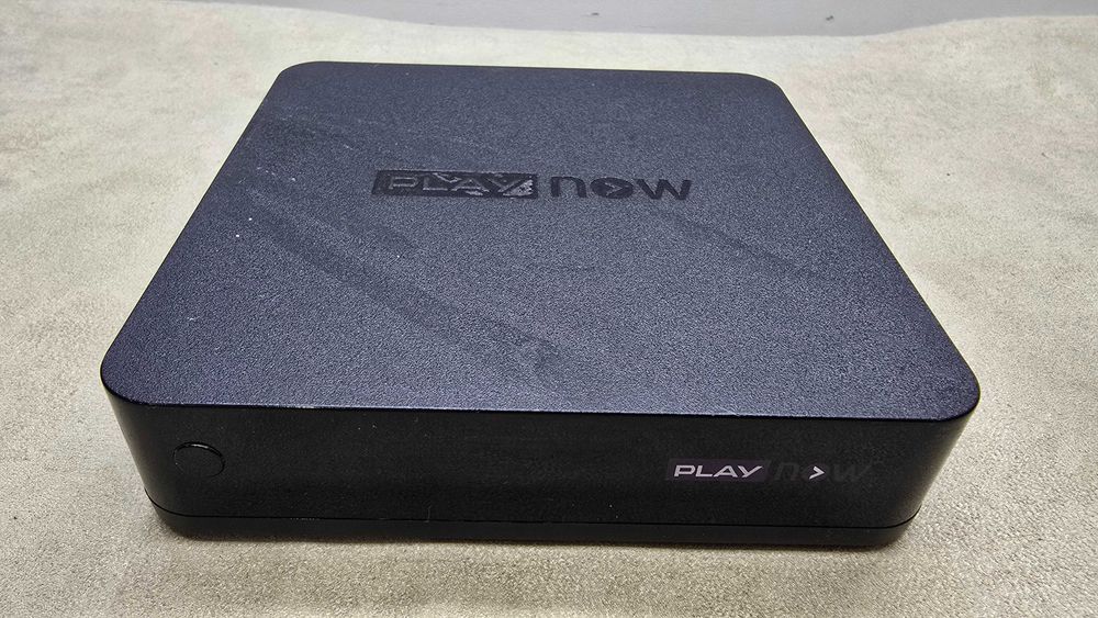 Dekoder Play Now TV Box Sagemcom DCTIW362 4K HDR Android TV LAN HDMI