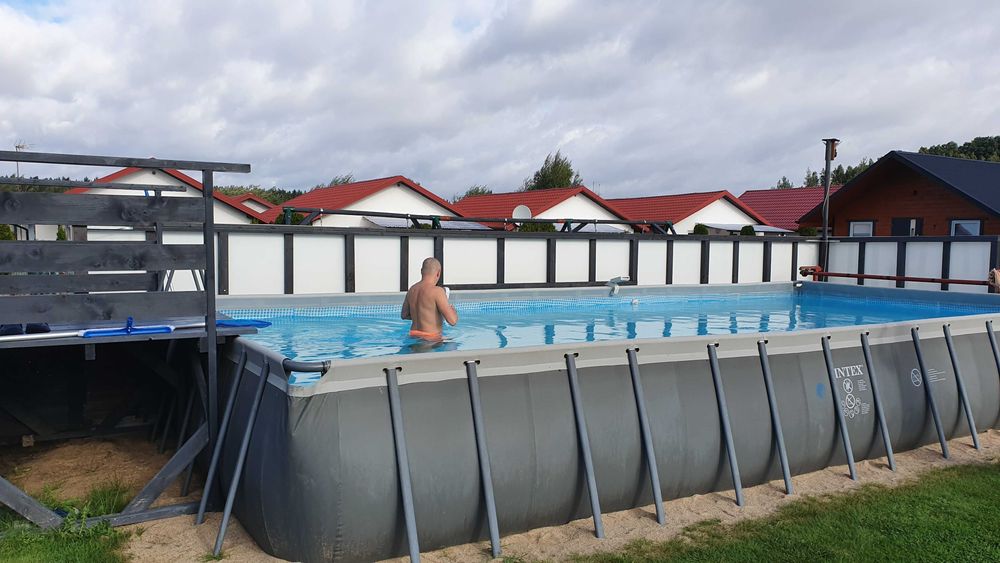 Wakacje nad morzem domki ogrzewane-klimatyzacja Rusinowo k Jarosławca