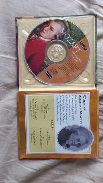 CD obras primas Mozart