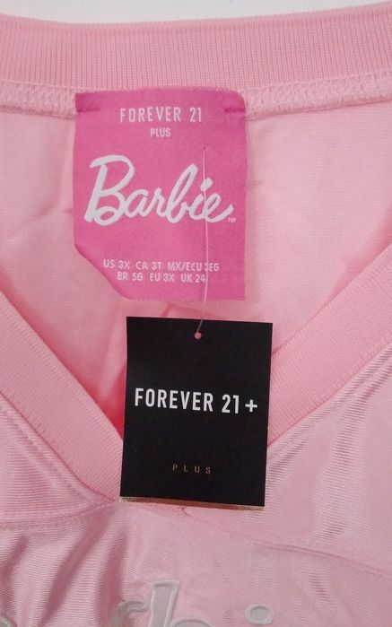T-shirt oversize Barbie 3XL FOREVER 21