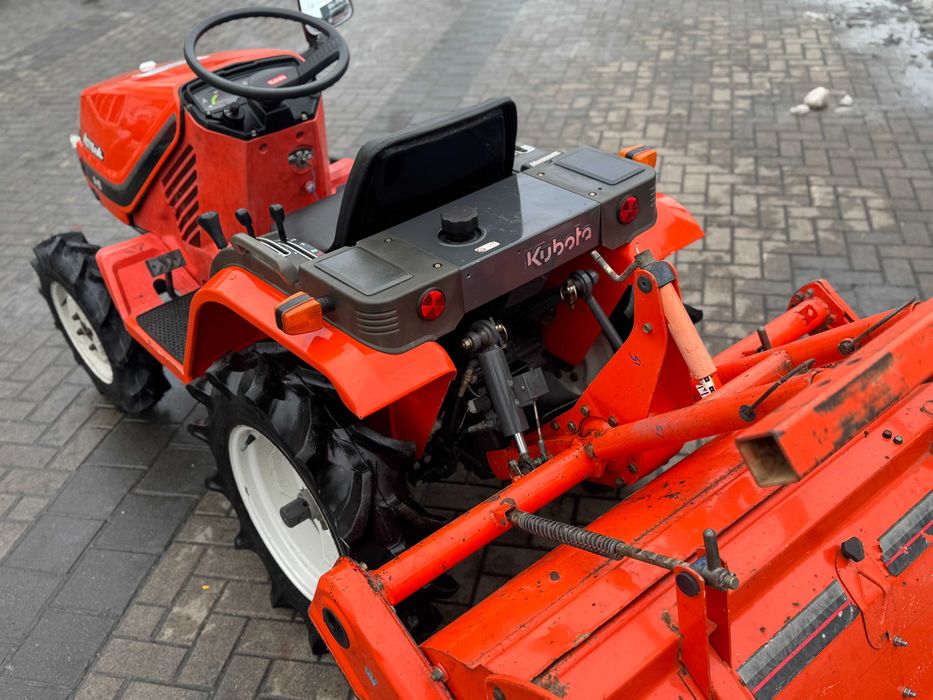 Японський трактор/мінітрактор KUBOTA ASTE13!13к.с.!4х4!ФРЕЗА!мінітрак