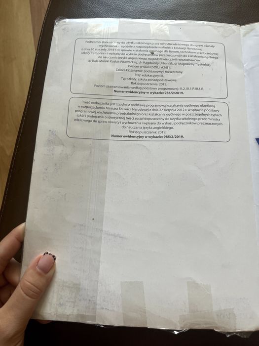 Podręcznik - Vision 2 - Liceum i technikum