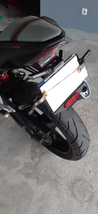 Suporte de matricula moto
