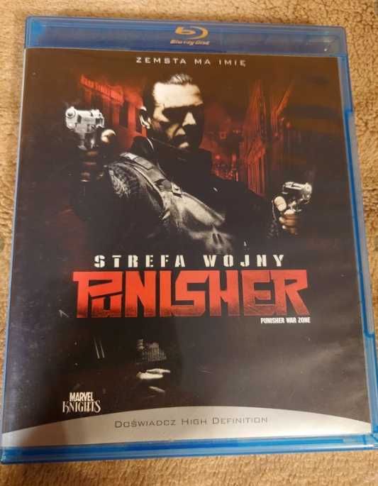 Punisher Strefa Wojny blu-ray