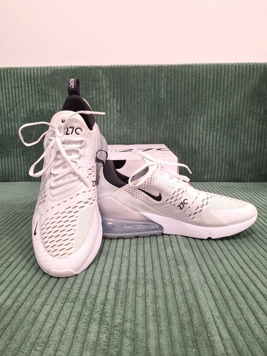 Białe buty Nike Air Max 270 męskie rozmiar 42 sneaksery