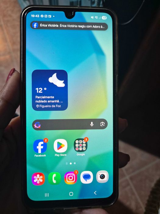 Samsung A16 com 8 de RAM 256 de memoria