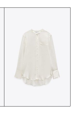 Zara limitowana edycja jedwab koszula    ms