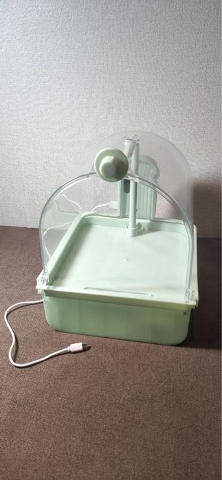 Душ для папуги з датчиком ручу