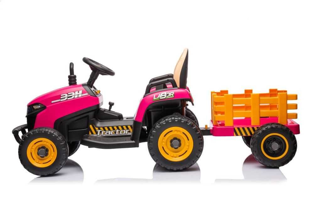 Traktor Ciągnik na Akumulator BBH-030 z przyczepką Auto Pojazd