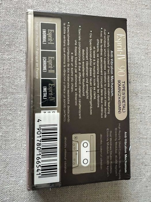 Kaseta magnetofonowa Sony Esprit IV Metal 90