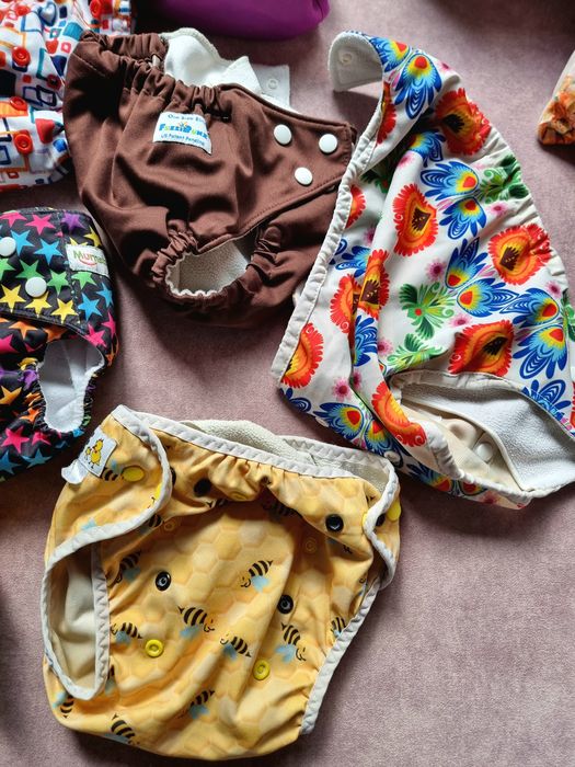 14 pieluszek otulaczy wielorazowych