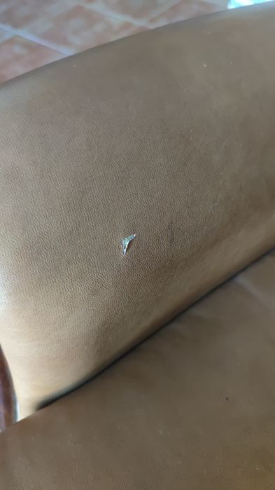 Sofá individual castanho