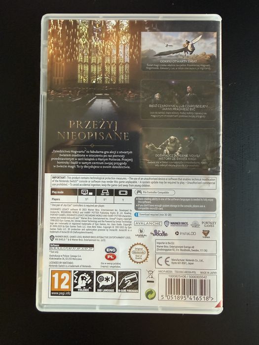Hogwart Legacy Nintendo Switch