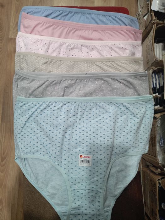 Труси жіночі -ботали, котон XL 2XL 3XL 4XL 5XL 6XL Donella