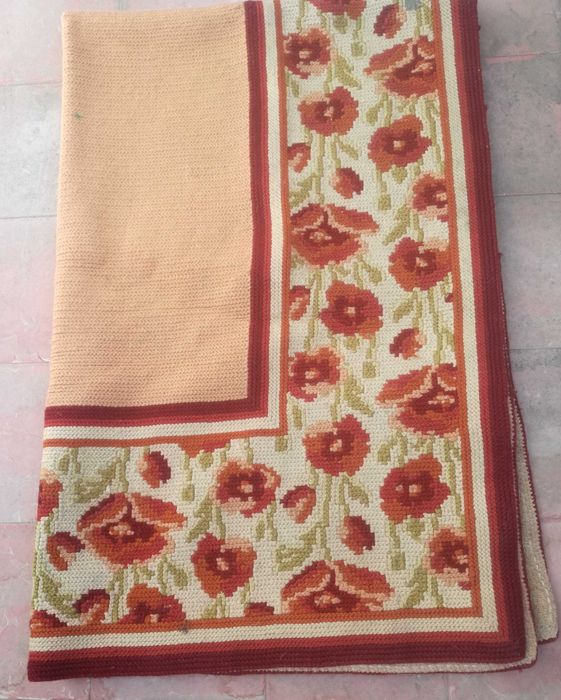 Tapete "Papoilas" (Original) - Arraiolos.