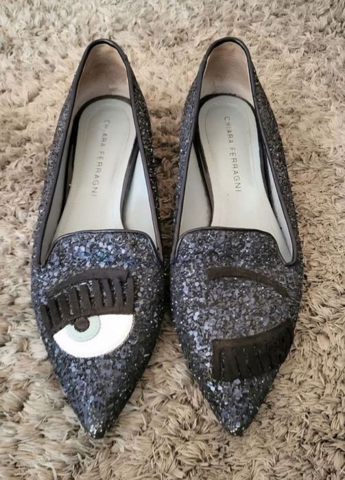 Жіночі туфлі-лодочки (слінгбеки) Chiara Ferragni