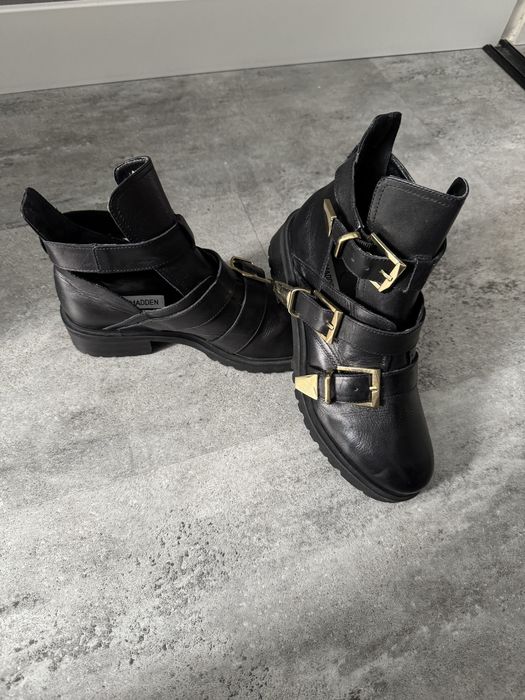 Ботинки steve madden черевики челсі жіночі шкіряні 38 розмір