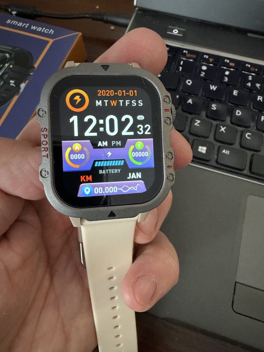 Smartwatch 2 sztuki do telefonu android oraz iphone