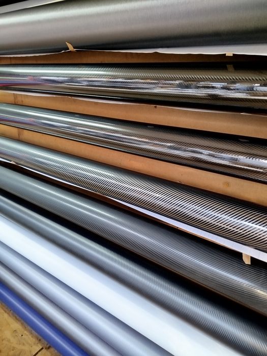 Матовий хром,вінілова автомобільна плівка