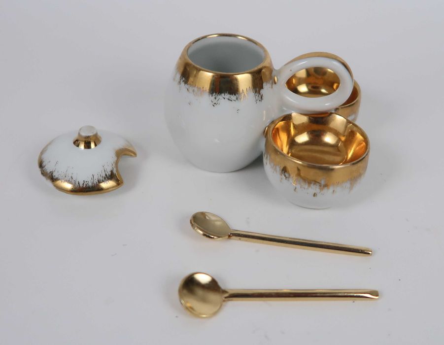 Pote / Especieiro em porcelana Francesa
