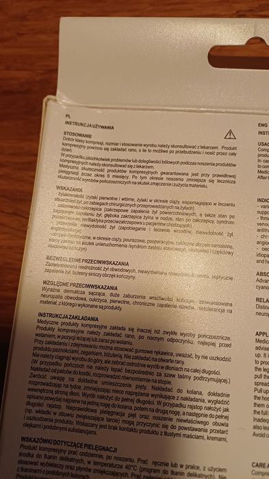 Pończochy medyczne, uciskowe Pani Teresa