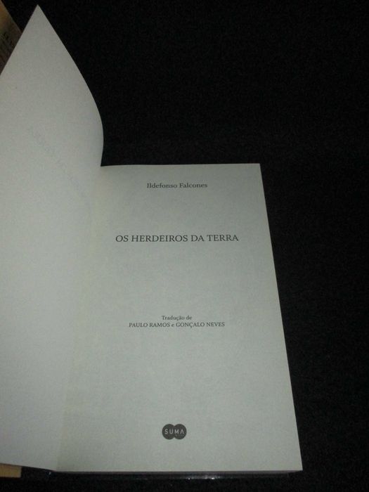 Livro Os Herdeiros da Terra Ildefonso Falcones Edição Limitada